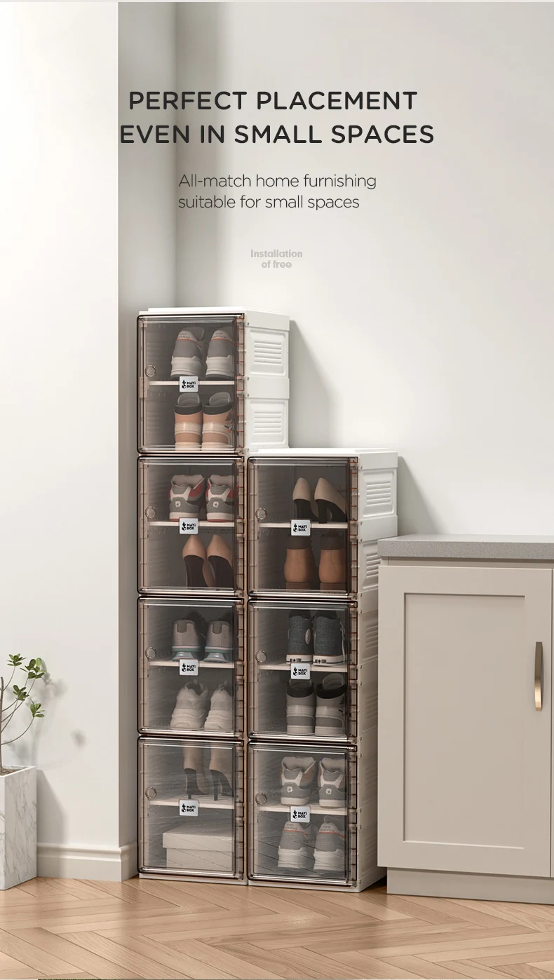 Custom Clear Sneaker Storage Organizer Transparent Store Display