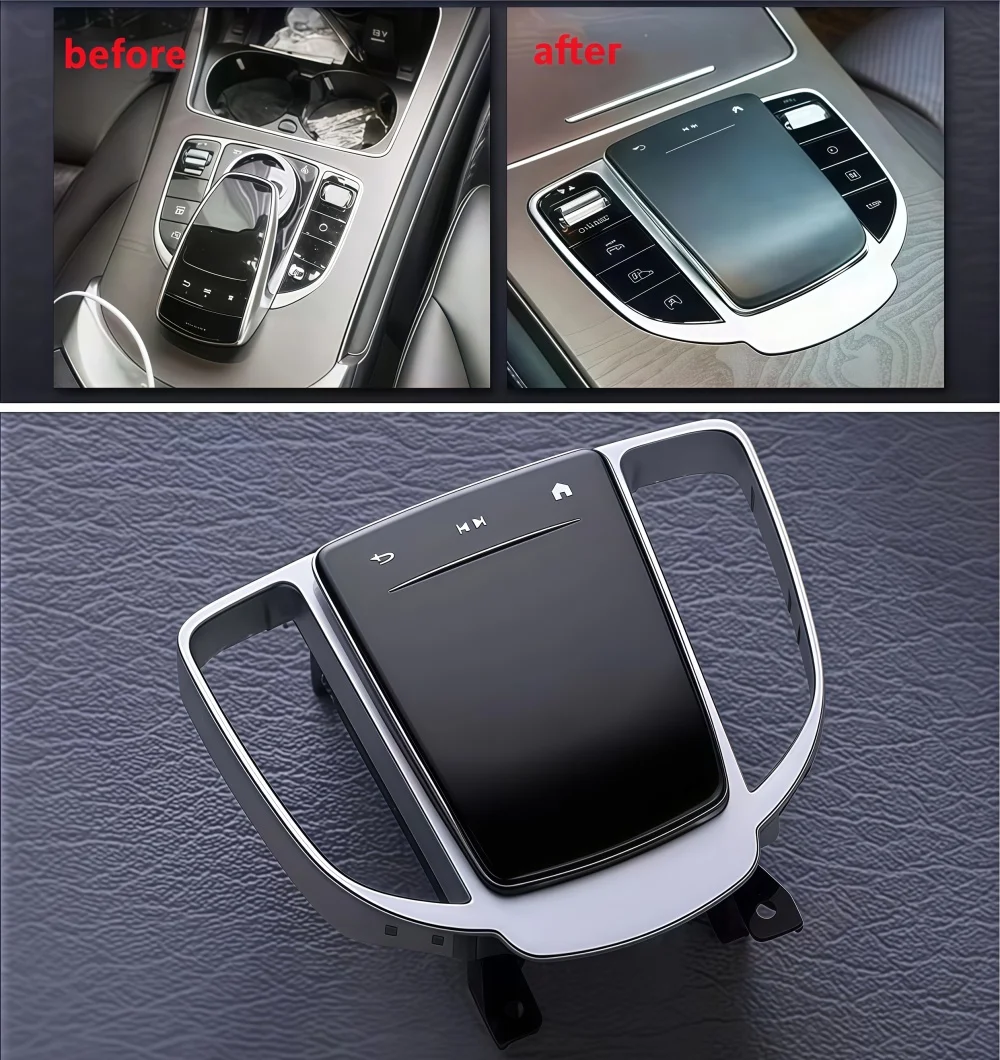 New Touch Mouse Upgrade for Mercedes Benz C- E-Class GLC CLS 2015-2019 Modified Central Panel Multimedia Automotive Mouse