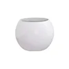 Vaso di plastica bianco 34*34*26 cm