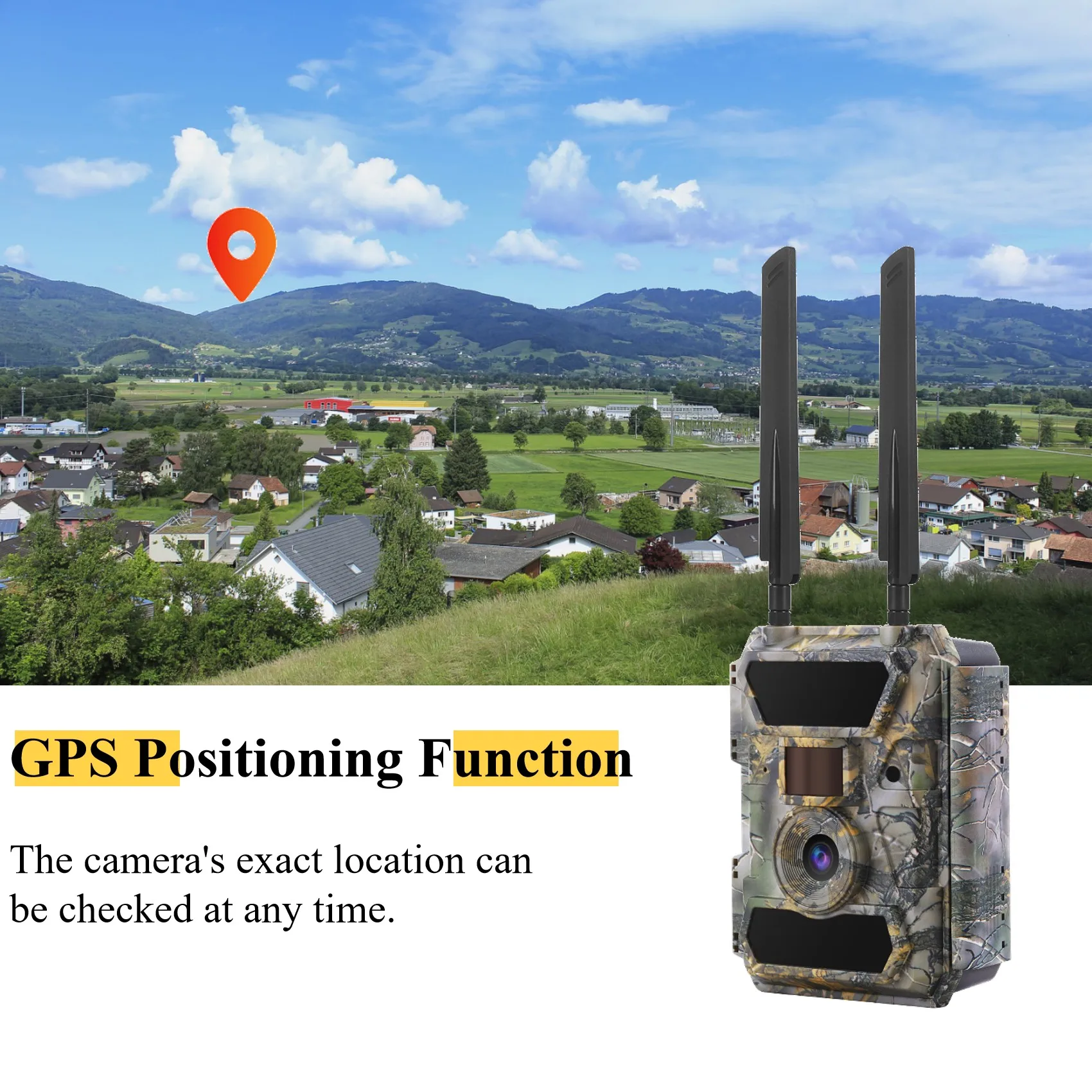 Willfine 4.0 CG MMS GSM 4G LTE Cellular Outdoor Hunting Camera Wireless Trail Camera