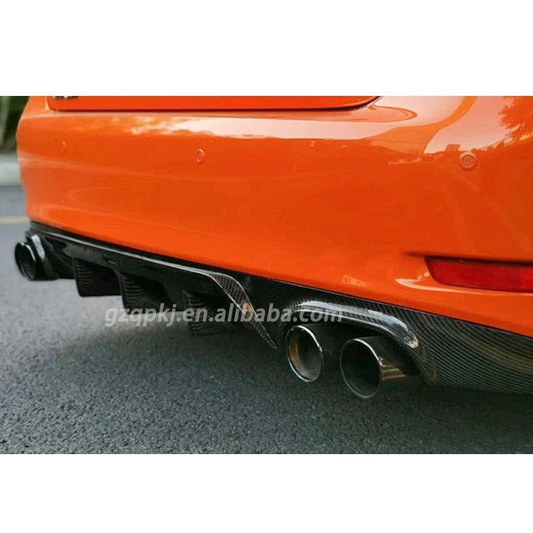 Carbon Fiber Out Rear Spoiler Lip After the Diffuser Tail Throat for 2012 and 2017 lexus GS250 GS300 Models GS350 Body Kit