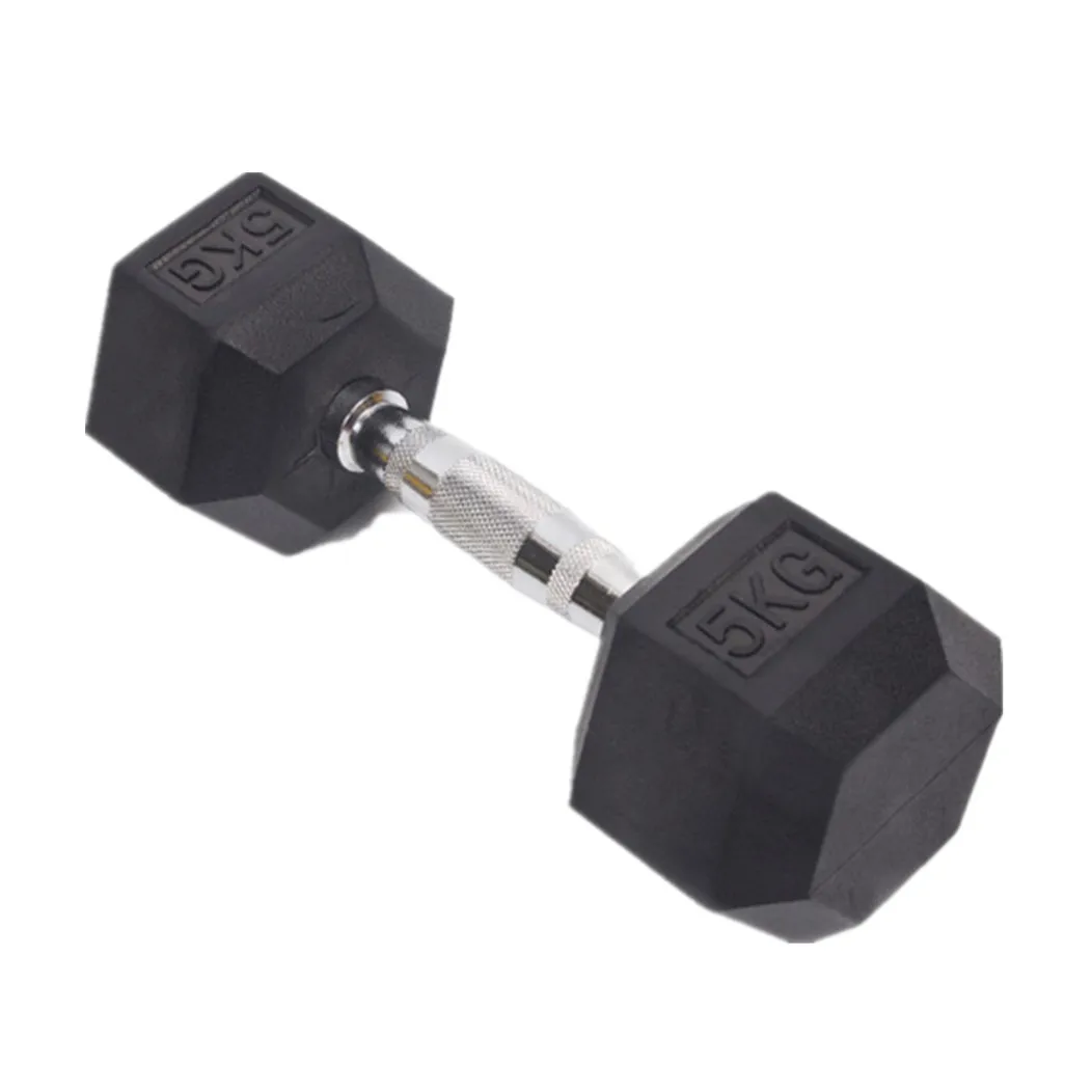 COREMAX Gym Equipment  Dumbbell Sets for Sale  Portable  Rubber Hexagon Dumbbell