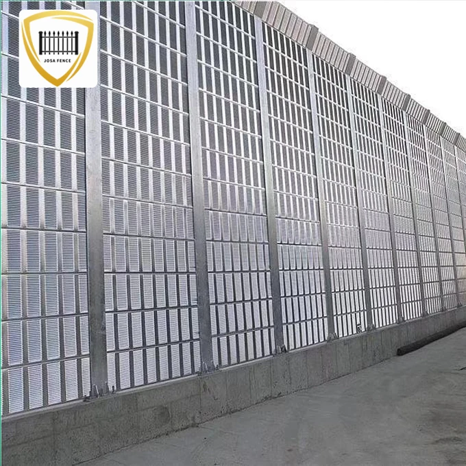 Стена с шумоподавлением шоссейный шумоизолятор звуковой