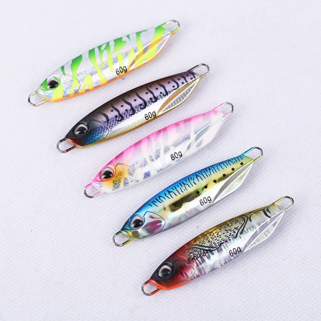 10g/20g/30g/40g/60g Japanese lazer paper Duo fishing Metal jig Slow fall pitch Jigging lead jig lure artificial swim bait