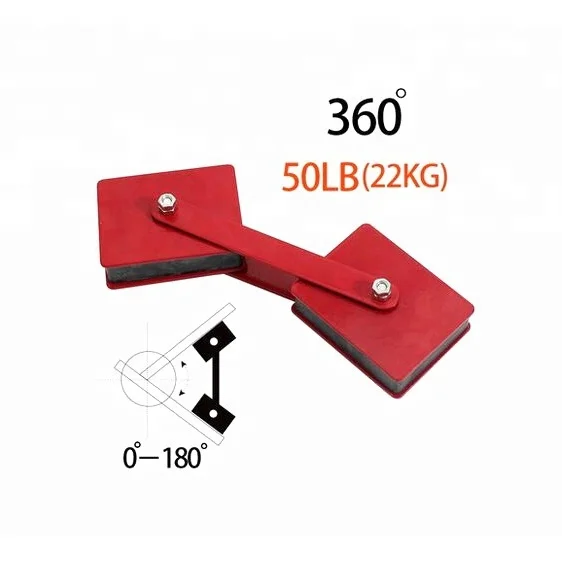 DEM QJ6004 Adjustable Angle Welding Magnet Holder 50LBS  Swivels 360 Degree Magnetic Welding Holder