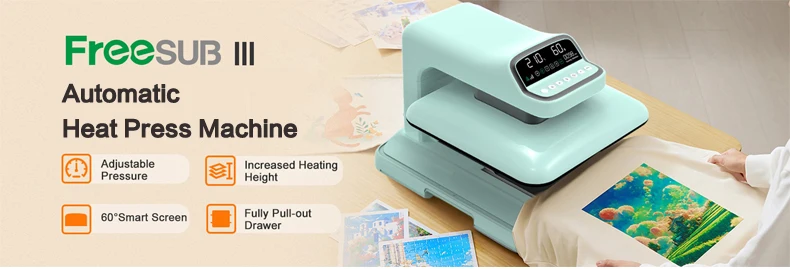 2020 Freesub Portable Heat Press Machine - 12x10 Inch T-Shirt ...