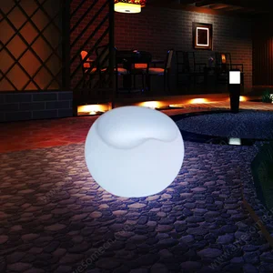 Modern LED Apple Chair Multi-Color Changing Waterproof Wireless Plastic Chair for Dining Outdoor Living Room Bedroom for Home