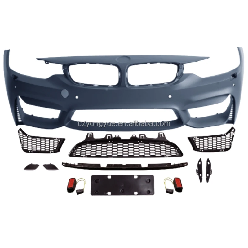 Wide M4 Body Kits Bodykit F32 Upgrade to M4 Full Body Kit for BMW 4 Series F32 F36 F33 435i 420 2014 2015 2016 2017 2018 2019