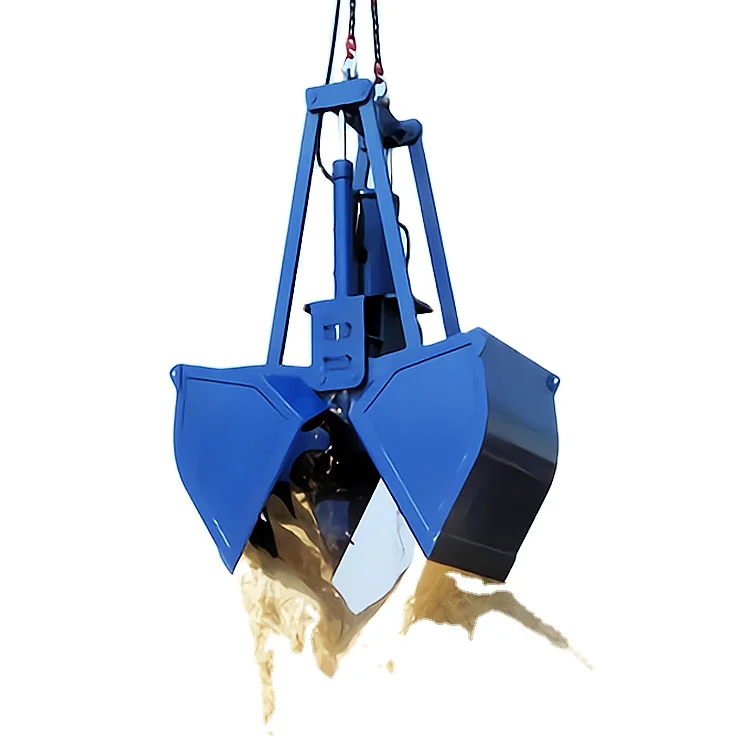 20トン ~ 50トンクレーン油圧クラムシェルグラブバケット掘削機価格
