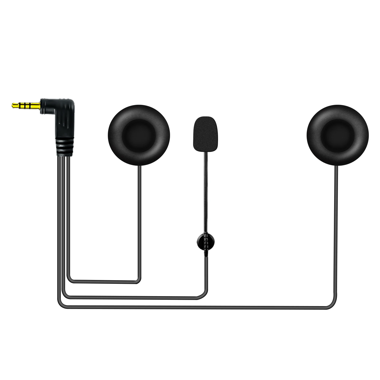 EJEAS Universal Motorcycle Intercom Accessories Referee Intercom Accessories Clip Type-c 3.5mm Earphones Shoulder Strap Box