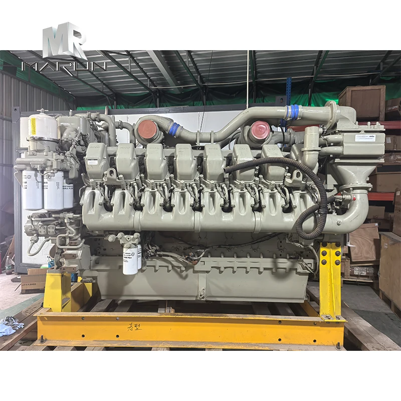 16V4000C21 MTU4000 Original Engine Assembly for Diesel Engines for Marine Mining Machine