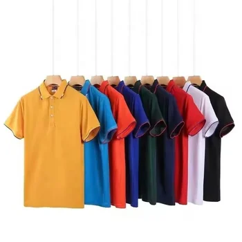 2024 New Fashion Polo Shirts Latest Style Men's Polo Shirts Short Sleeve T-Shirts Summer Oem Services High Quality Polo Shirts