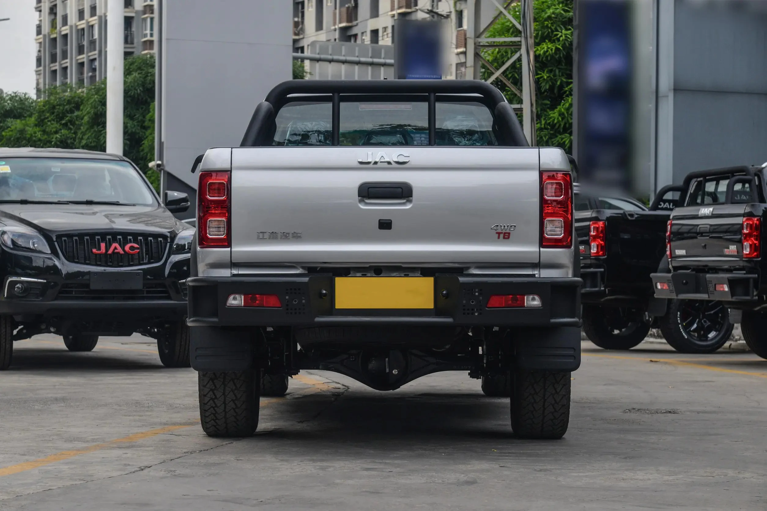 New Model 2024 2025 Jac T8 Pro Middle-size Diesel Pickup JAC Auto 150kmh Maximum Speed 4 Door 5 Seat Double Rows 360Nm Deposit