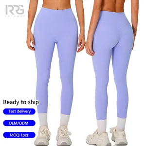 Roregal Hot Selling High-Waisted Butt-Lifting Workout Running Sport Pants Gym Yoga Leggings for Women