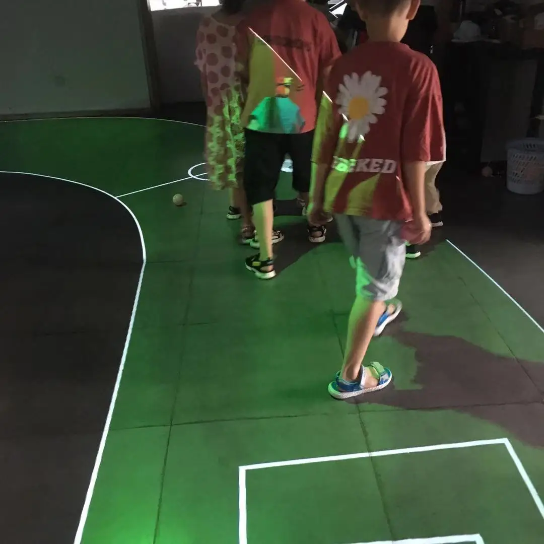 DeFi 3D Hologram Interactive Floor Projection Game Simulator Indoor Play Advertising Interactive Ground Projection for Kid