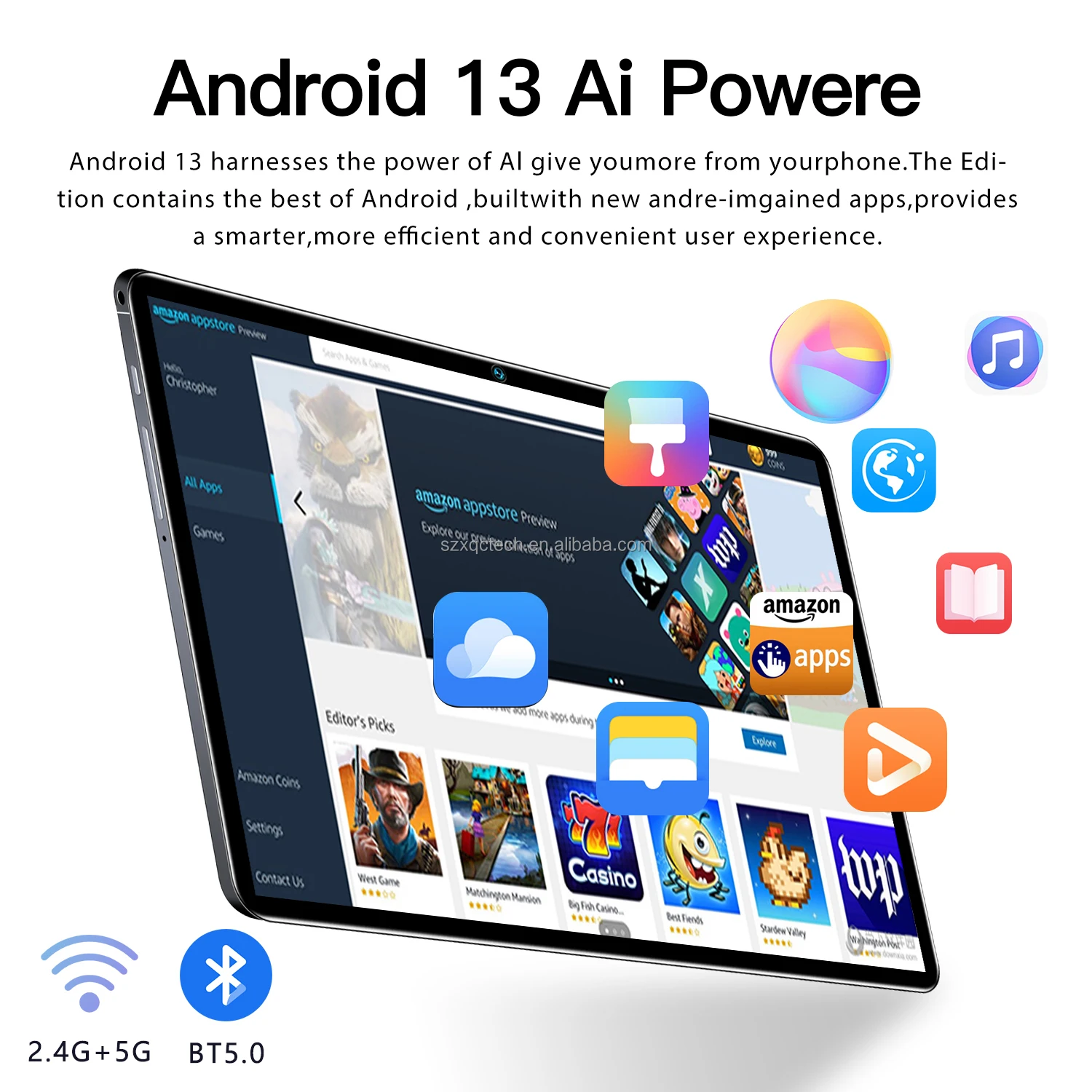 10.1-Inch Android P70 Tablet 16GB RAM+512GB ROM Dual SIM Card Touch Screen MTK 4G Shockproof Multifunctional Entertainment New