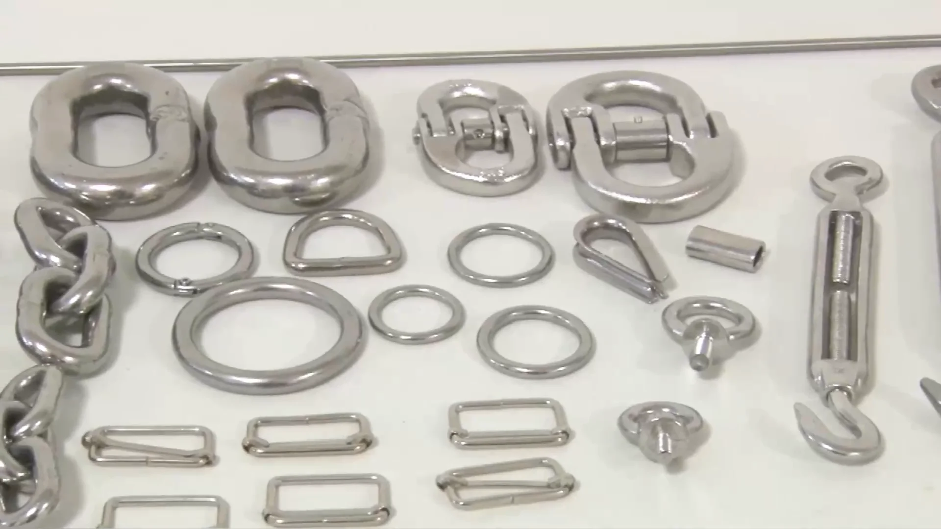 30 Morsetti Per Condotti A U In Acciaio Inox - 1/4 Di Pollice, M5, Due Fori, Per Tubi E Cavi - 3