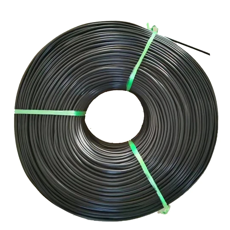 5KG/Roll High Density Polyethylene (HDPE) Polypropylene (PP) Black/White Welding Rod 1/8" Dia -.125" 4mm for Plastic Extruder