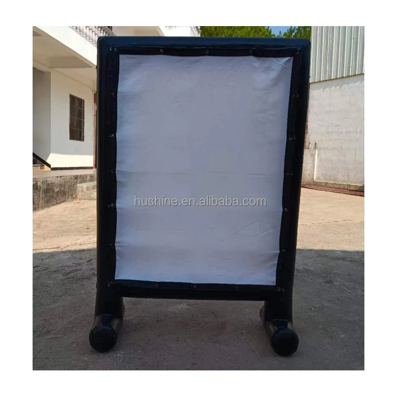 Portable Inflatable Projection Screen Indoor TV Projector Backyard ...