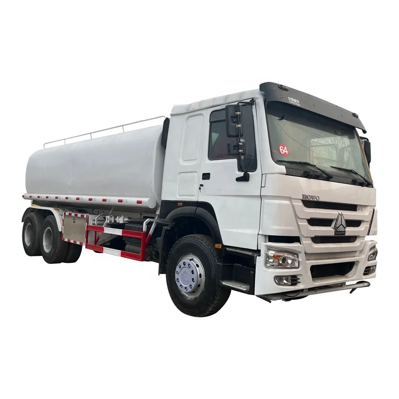 USED HOWO 5000 Gallon Water Tanker Trucks for Sale China Brand Good