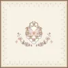 Multi Mat-14 Ivory Butterfly