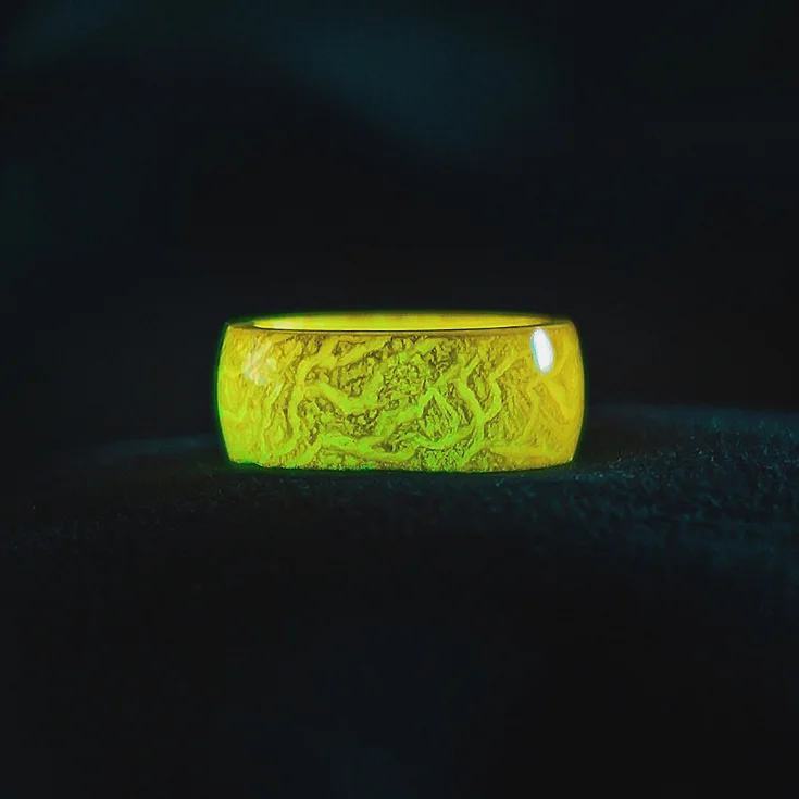 Светящееся кольцо из смолы светящееся игрушка подарок для детей мужчин и женщин в темноте дракона праздничные подарки