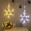 white/warm white/multicolor-snowflake