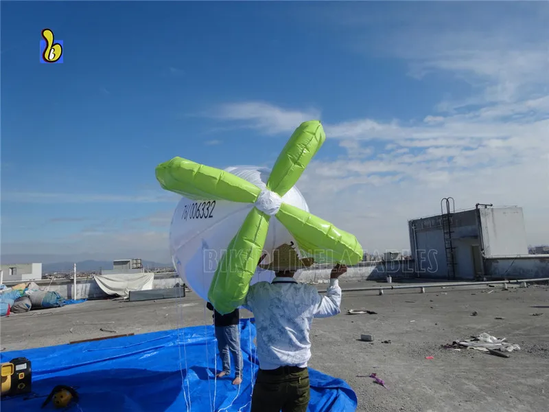 13 Feet Customized Inflatable Helium Blimp for Advertising