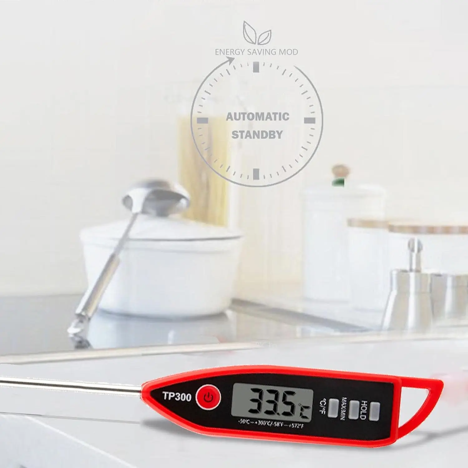 Hot Sale Kitchen Tools TP300 Digital Kitchen Thermometer Meat Water Milk Cooking Food Probe BBQ Electronic Oven Thermometer