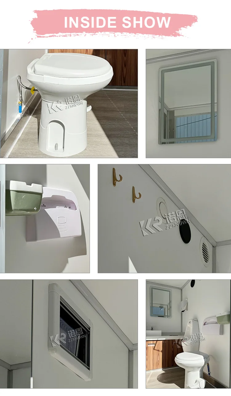 2024 Affordable Toilet Trailer Rental Luxury Restroom Portable Bathroom