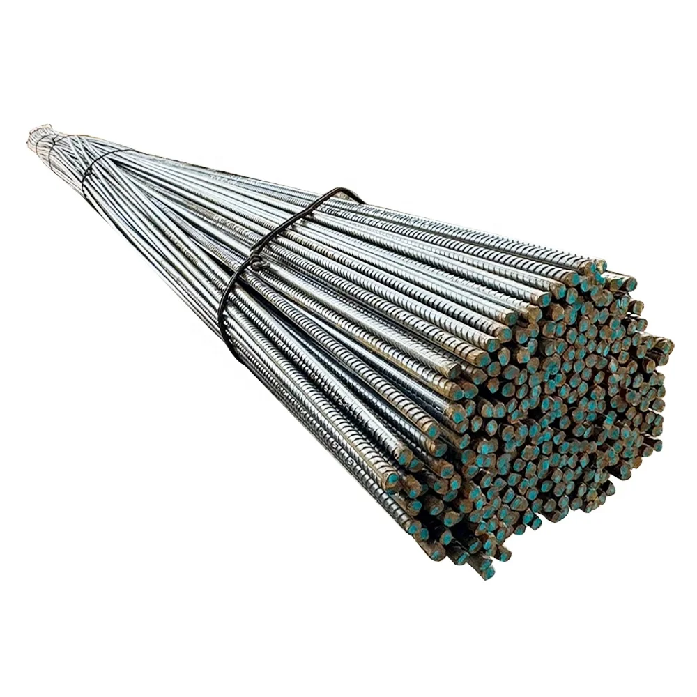 Hot Sale ASTM 8mm 10mm 12mm Steel Rebar Iron Rod Reinforced Deformed Steel Rebars