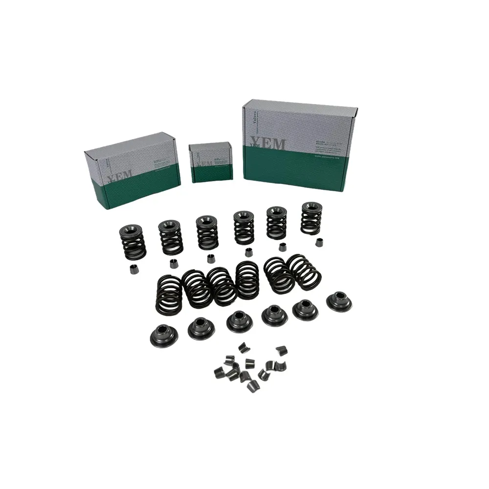 Valve Spring Kit Spring Seat & Retainer W06D for Hino High Quality Engine Parts