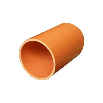 Cpvc Power Cable Protection Pipe Inside Diameter 100x4.0 Rigid Straight Solid Wall Pipe