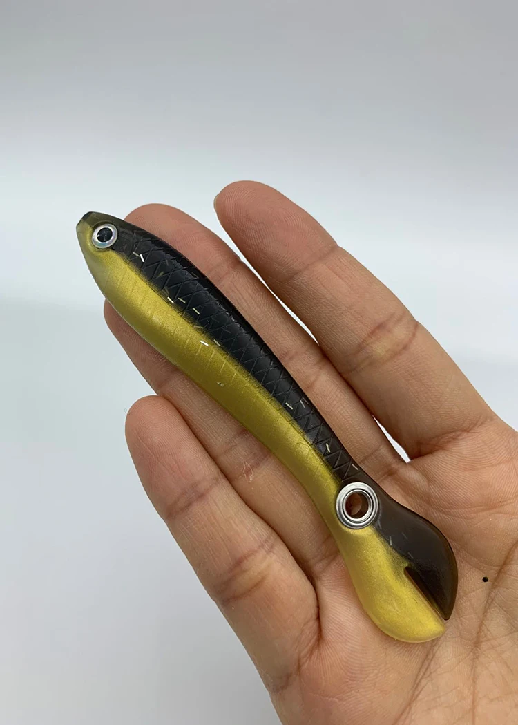 What is Simulation 10cm/6g Small Loach Artificial Worm Baits Soft Plastic  Fishing Lure