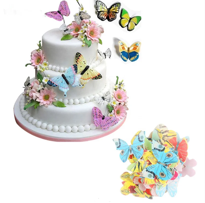 Вафельные бабочки для торта купить. Торт «бабочки». Тортик с бабочками. Украшение торта бабочками вафельными. Декор торта с бабочками.