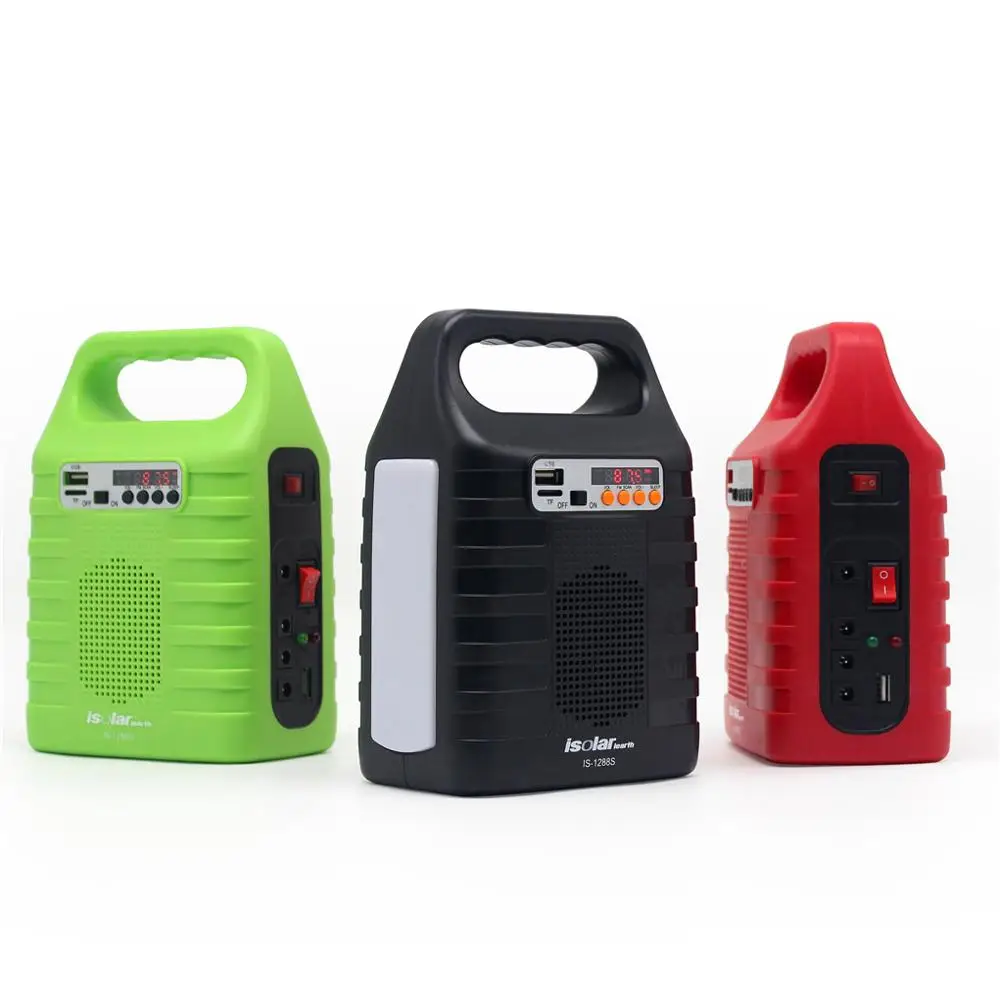 Mini USB Radio Speaker Portable  Off Grid Home Kit Solar Energy Panel Kit Mini Solar Light Kits Lighting Systems