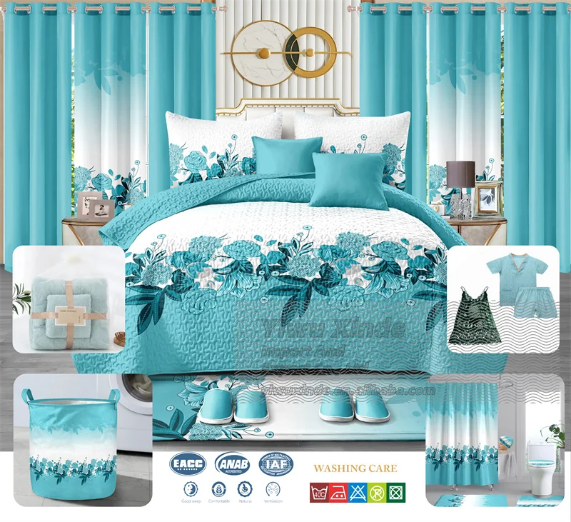26 Piece Bedding Sets With Matching Curtains Cotton Bedding Set With