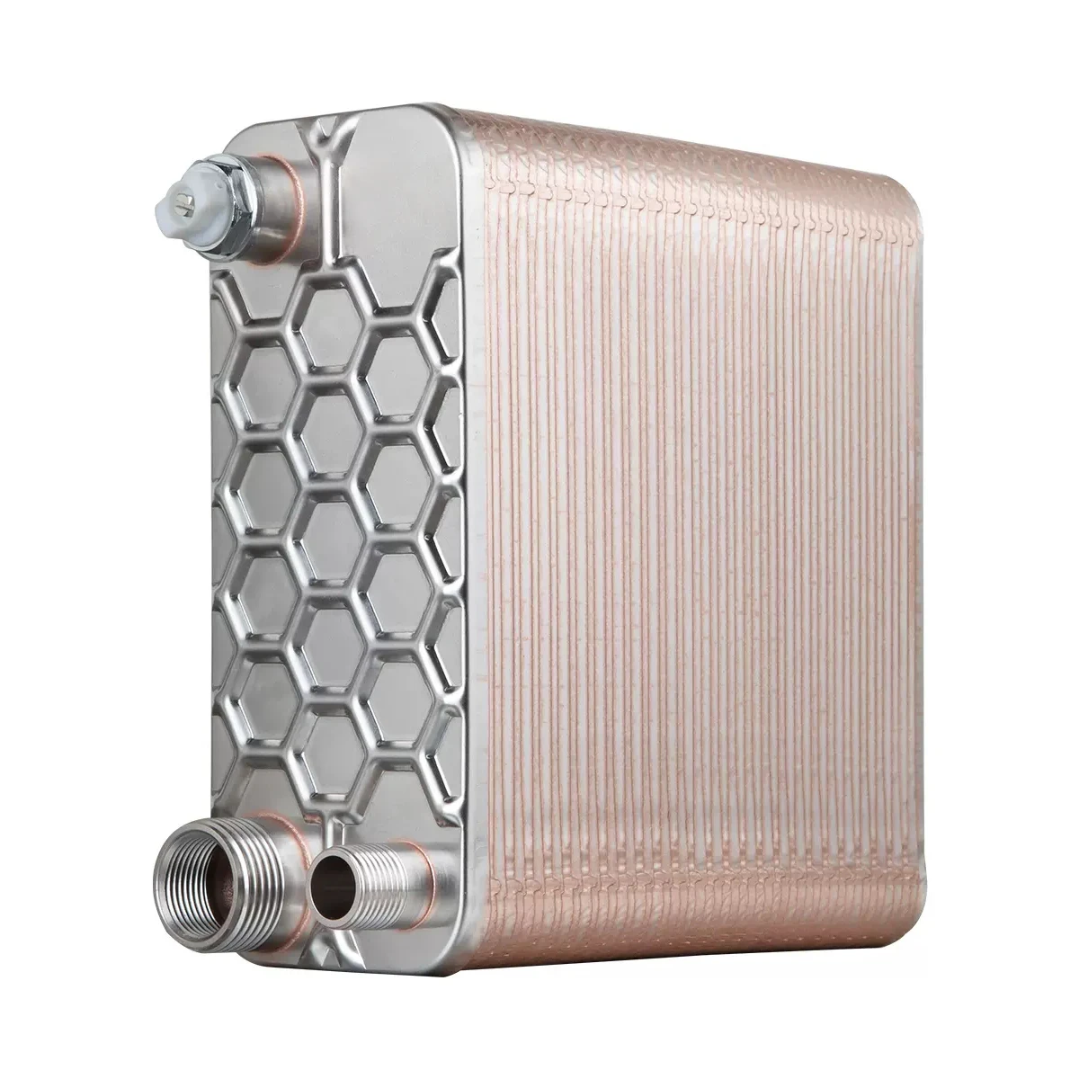 Stainless Steel Flat Plate Heat Exchanger Stainless Steel 3/4 Npt Heat