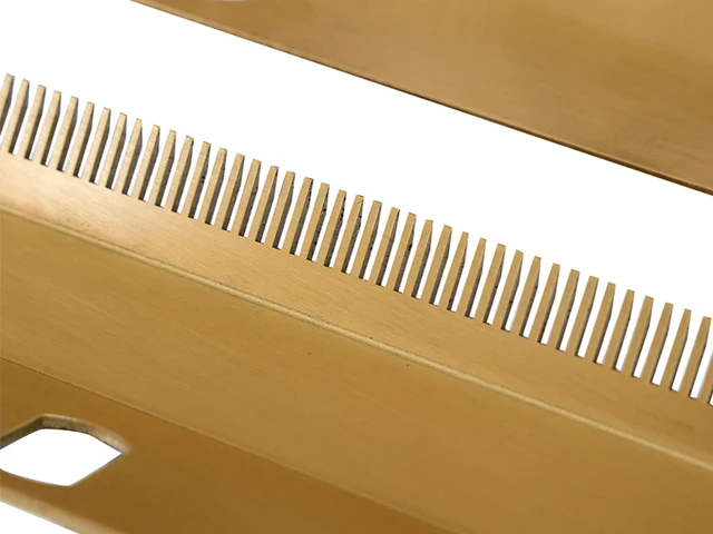 Fast Delivery High Quality Durable H62 Copper Chow Mein Noodle Cutter Scraper Comb for Grain Product Making Machine 4