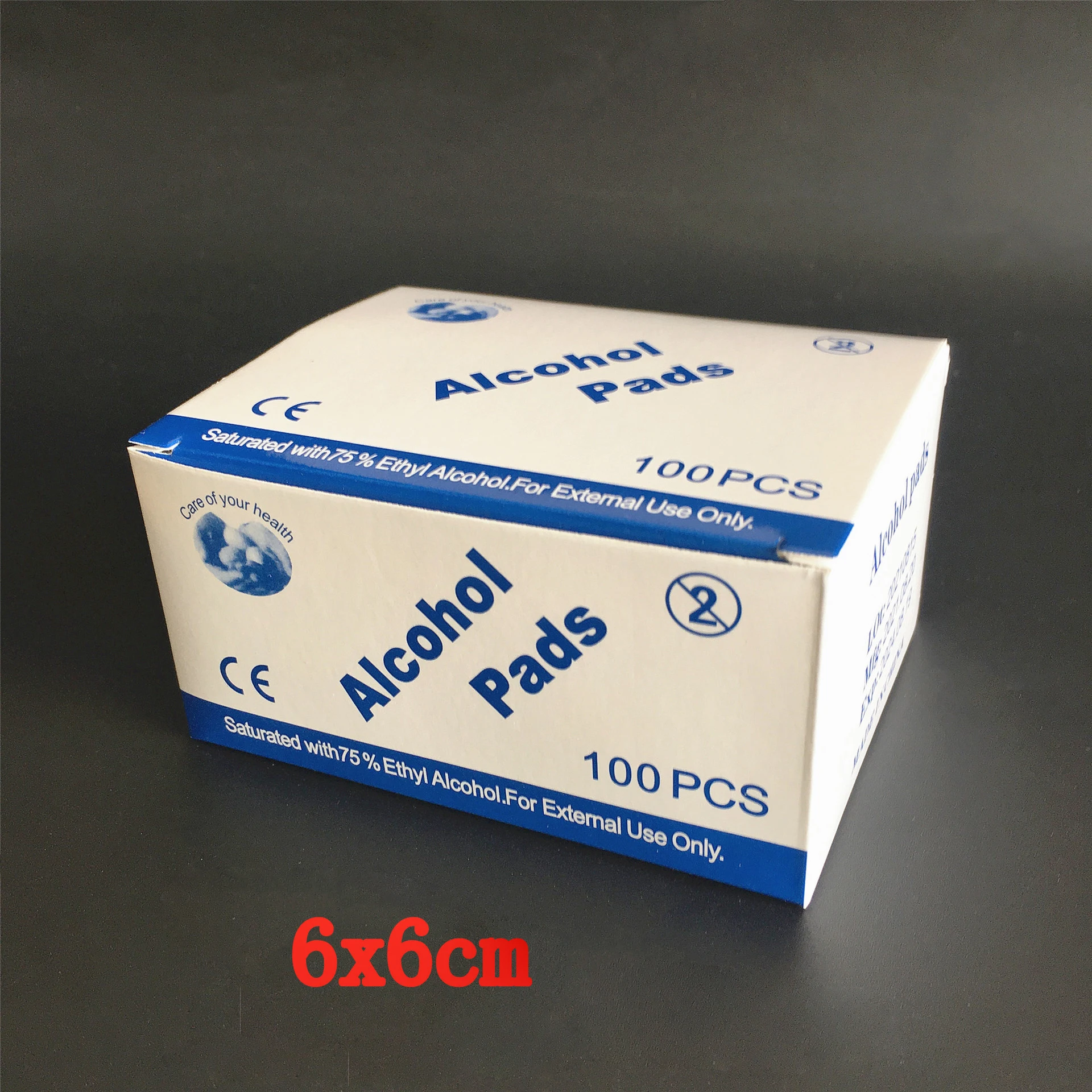 Medical Disposable 75 Alcohol Swab Isopropyl Alcohols Prep Pads