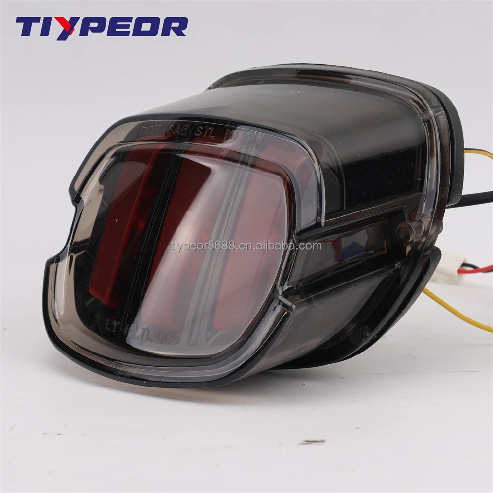product tiypeor drl motorcycle brake lamps led daytime running continentals custom tail light reflector taillights for harley 1200 883-8