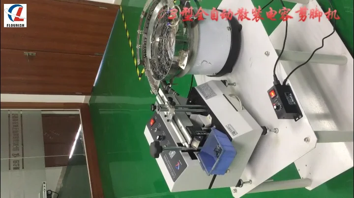 Bowl Feeder Bulk Radial Capacitor Lead Cutting Machine Loose Capacitor ...