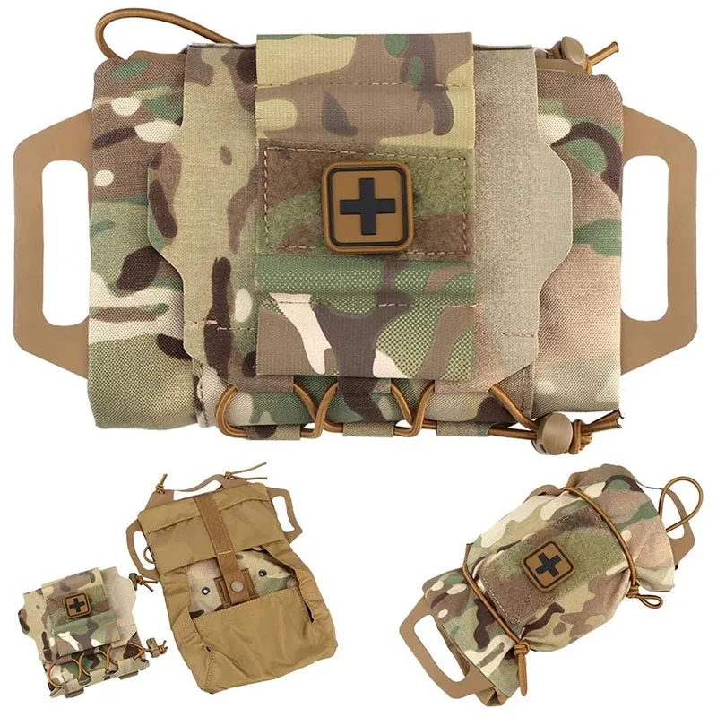 High Quality Durable Multifunctional Modular Equipment Outdoor Sport Enthusiasts Tactical Belt Hunting Belt with Medical Pouch