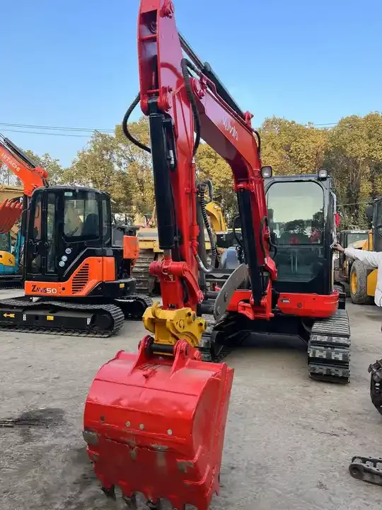 Used Mini Kubota U554 Excavators For Sale At A Low Price In 5 Tons At