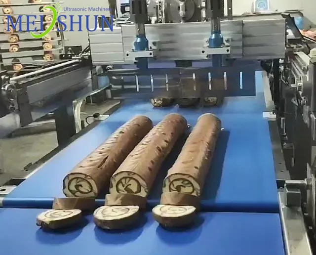 German Tree Cake Baumkuchen Automatic Cutting Machine