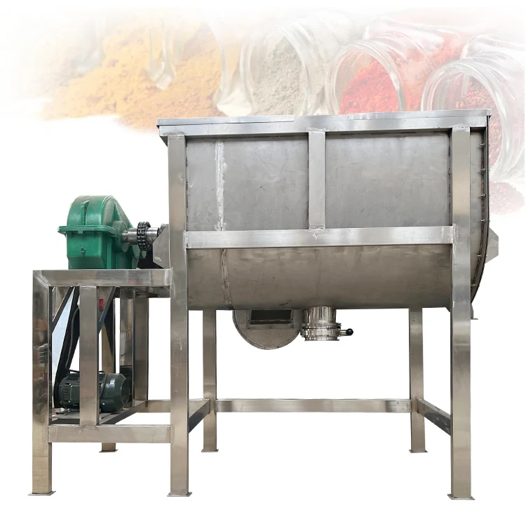 Commercial Horizontal Mixing Concrete Mixer Mixed Vegetable Powder