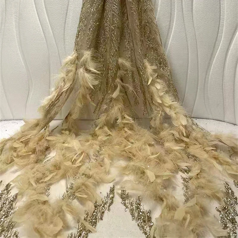 green emerald velvet dress Gold Lace Fabric _ Embroidered Floral Flowers Lace on Mesh Fabric