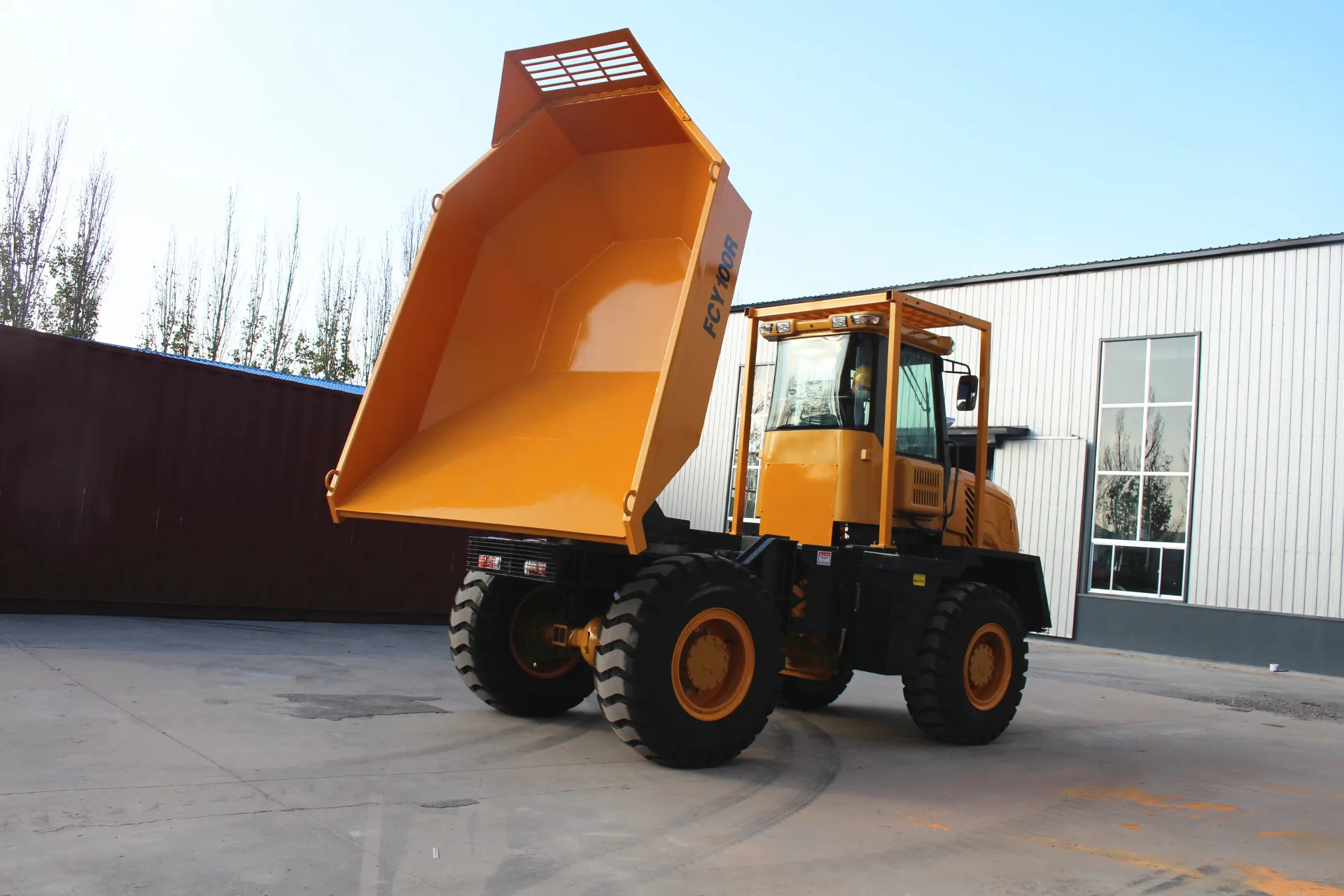 Fcy100 10t Loading Capacity Hydraulic Dump Truck Tipper Truck Buy
