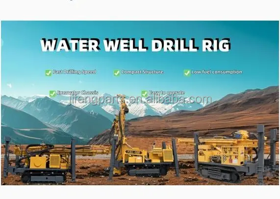 Cheap Price Customized 600m 650m 700m Deep Water Well Drilling Rig Made in China manufacture