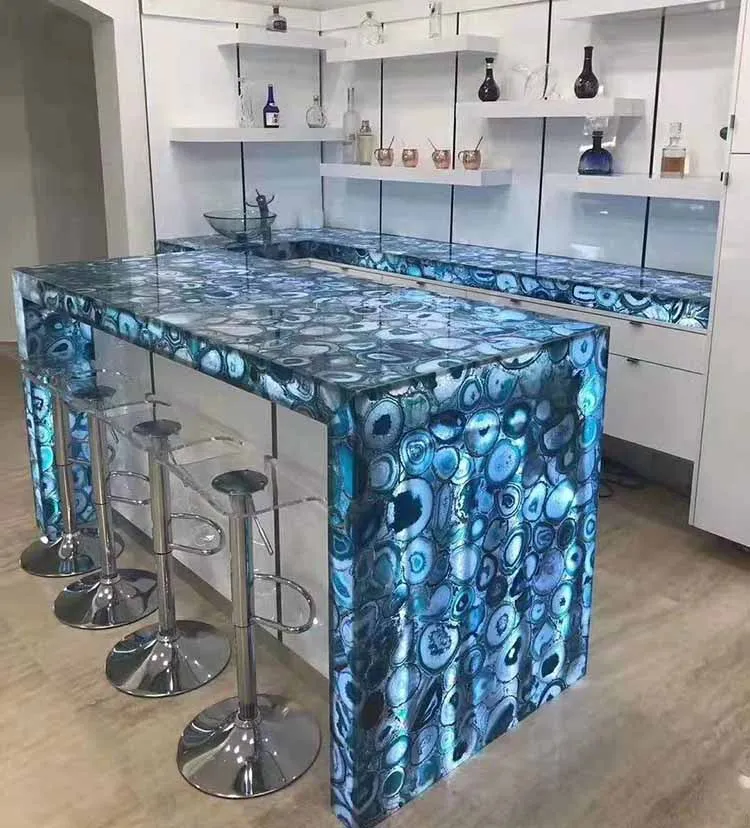 YDSTONE Beautiful Natural Luxury Decorative Polished Stone Slabs